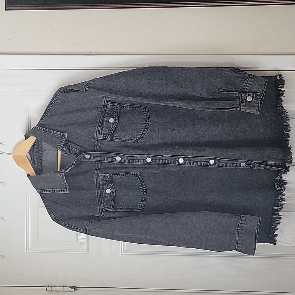 Women's oversized shirt.